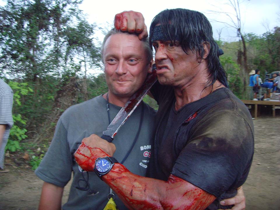 arcadiasfx Me and Sly - Rambo