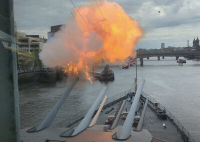 HMS Belfast – VE Day
